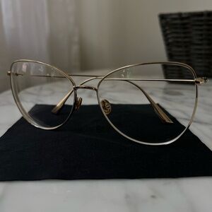 Dior Stellaire gold glasses *Like New*
